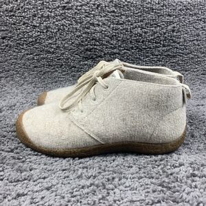 Keen Mosey Chukka Women's Natural Felt Birch Sneaker Felt Shoes Beige 10.5
